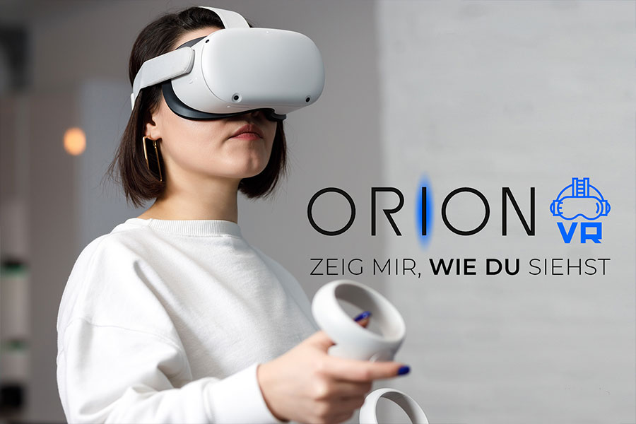 Orion VR Brille zur Auswahl des optimalen Gleitsichtglases