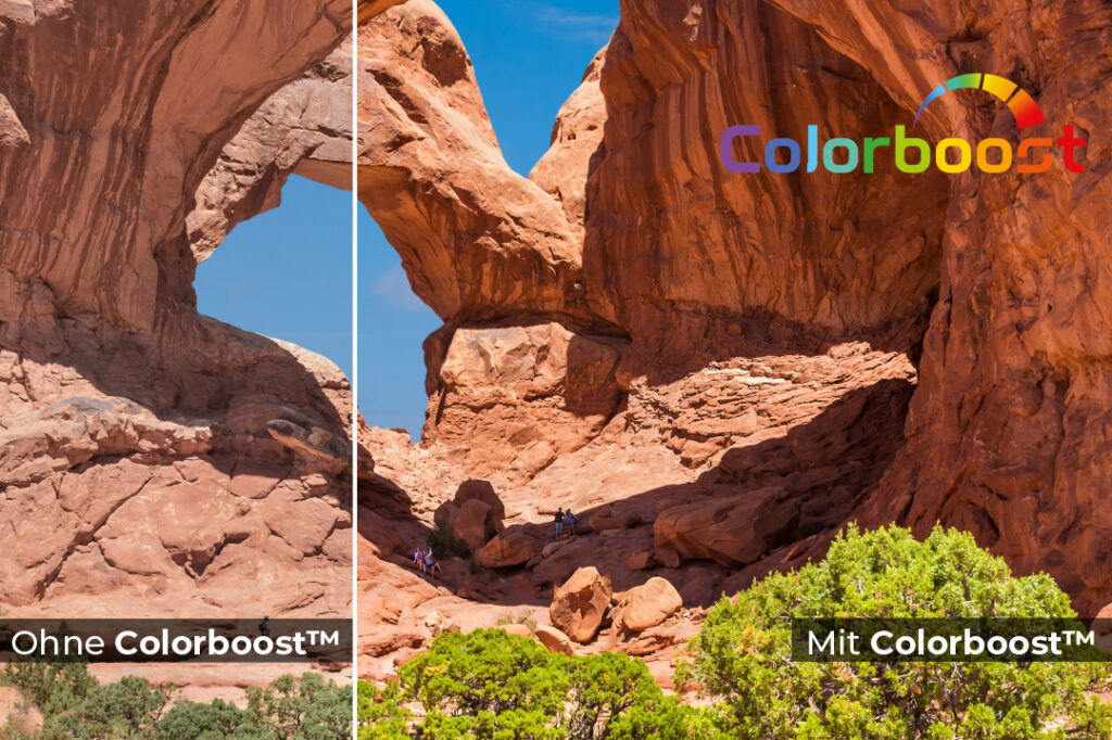 Colorboost - Kontrastgläser, Kontrastverstärkung, Sportgläser Indoor/Outdoor, mehr Farbe sehen