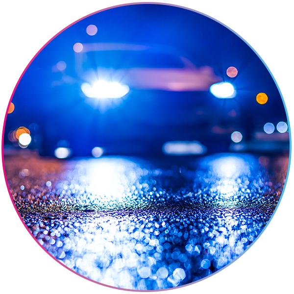 Autofahren bei Nacht schlechte Sicht Sehen bei Dämmerung Nachtbilndheit