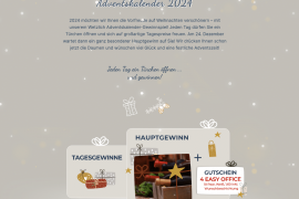 Adventskalender-Gewinnspiel für Optiker