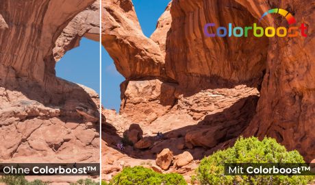 Colorboost - Kontrastgläser, Kontrastverstärkung, Sportgläser Indoor/Outdoor, mehr Farbe sehen