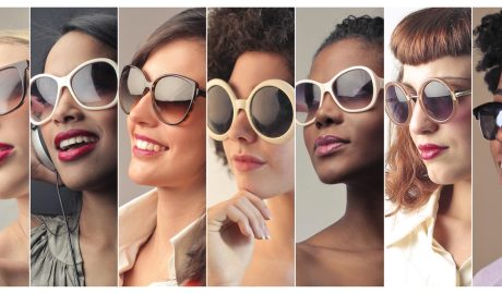 Girls with sunglasses